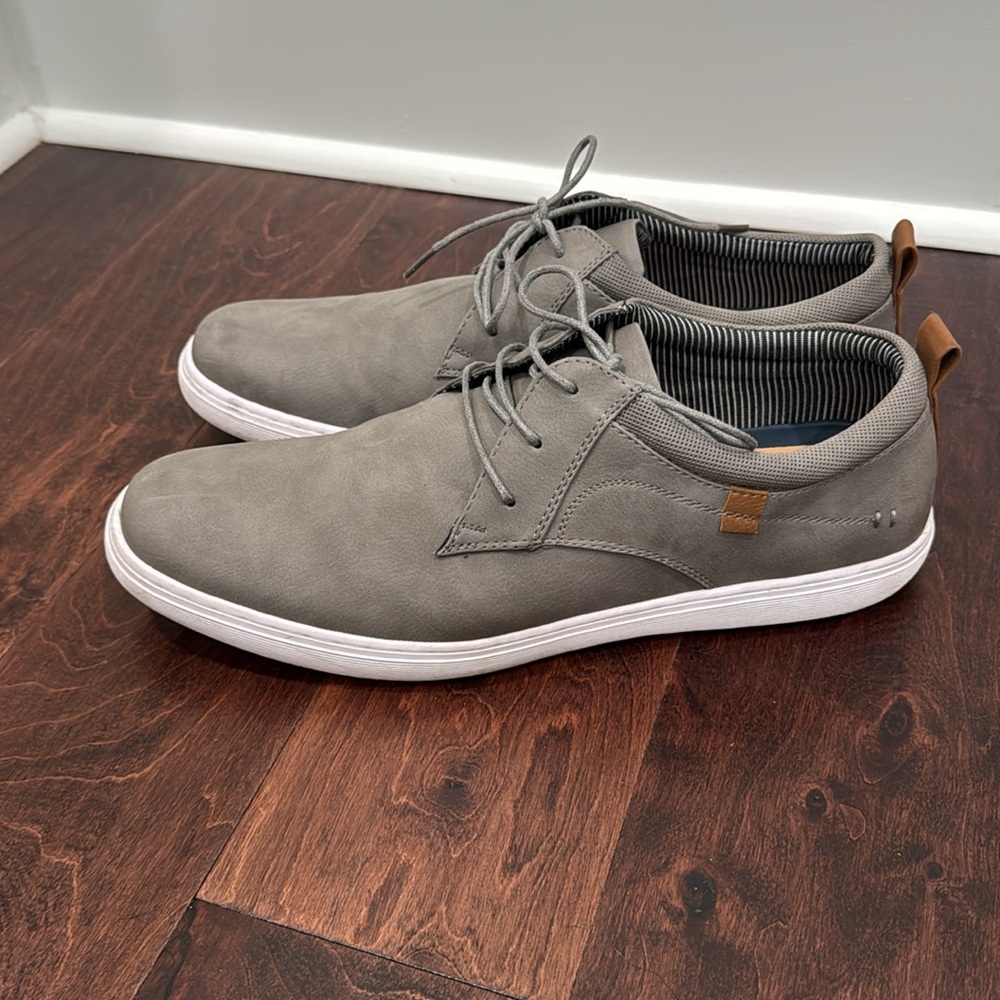 Steve Madden Men’s Dress Shoes Gray Work Business Church Party, size 13